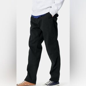 Carhartt WIP Menson Black Jeans Straight Fit